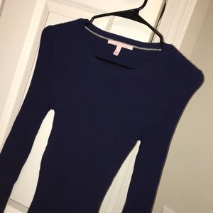 Stretchy ribbed sweater